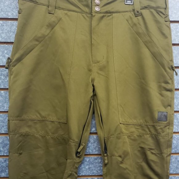 APERTUREMen's Green Insulated Snowpants.L